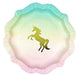 talking tables We corazón unicornios pequeños platos de Ombre - Quierox - Tienda Online