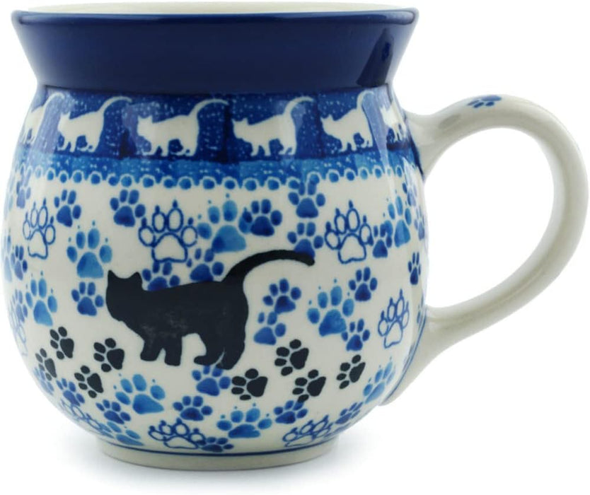 Taza de burbujas de cerámica polaca de 16 oz hecha por Ceramika Artystyczna - Quierox - Tienda Online