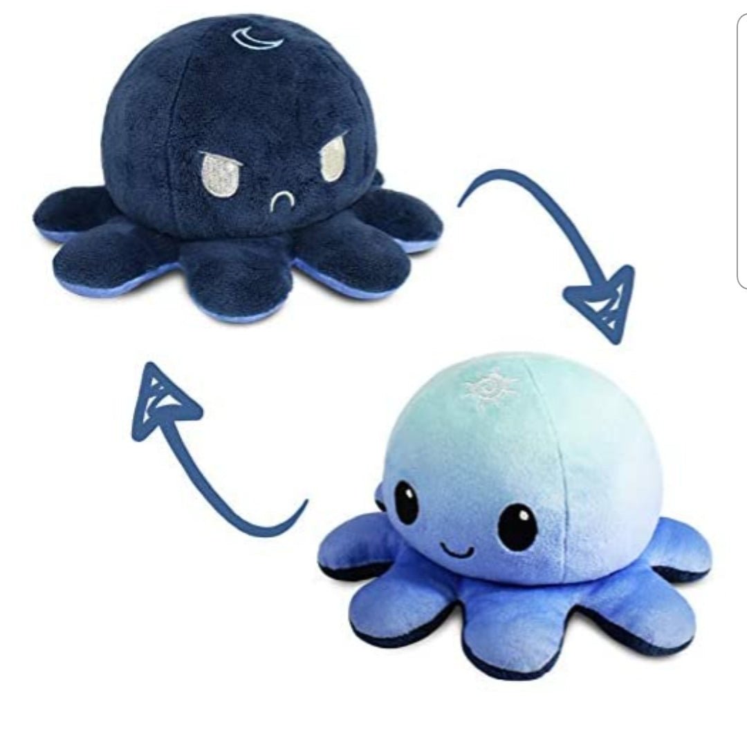 Teeturtle Pulpo Reversible Antes De Navidad Juguete Pulpos