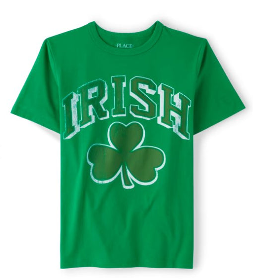 The Children Place Camiseta Con Estampado De Trébol Del Día De San Patricio Para Niños - Quierox - Tienda Online