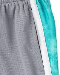 THE CHILDREN PLACE Shorts De Básquetbol Colorblock Performance Para Niños - Fin Gray - Quierox - Tienda Online