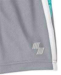 THE CHILDREN PLACE Shorts De Básquetbol Colorblock Performance Para Niños - Fin Gray - Quierox - Tienda Online