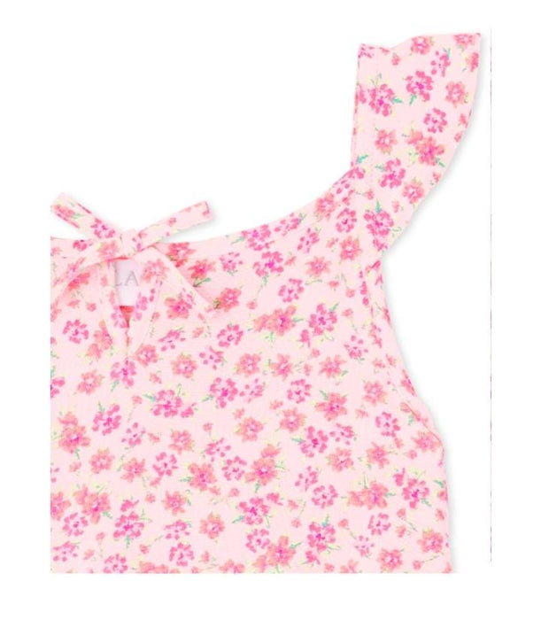 The Children's Place Camiseta Sin Mangas Con Aleteo Floral - Quierox - Tienda Online