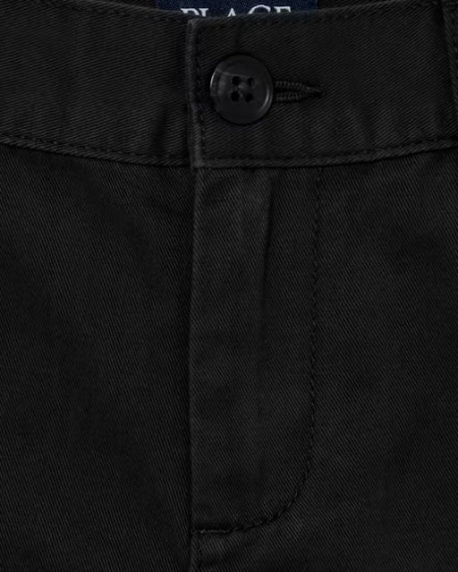 The Children's Place Shorts Chinos Elásticos Para Niños - Black - Quierox - Tienda Online