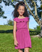 THE CHILDREN'S PLACE Vestido Niña Estampado Volantes - Fall Fuchsia - Quierox - Tienda Online