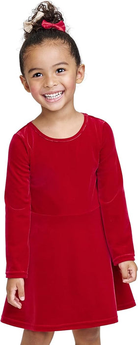 The Children's Place Vestidos de patinadora de manga larga - Quierox - Tienda Online