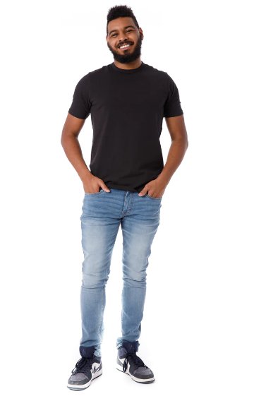 THE PERFECT JEAN NYC Slim Fit / Sky Color Azul claro - Quierox - Tienda Online