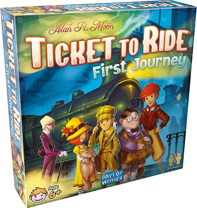 Ticket To Ride: First Journey Juego de mesa - Quierox - Tienda Online
