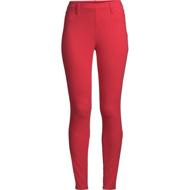 Time and Tru Jeggings de color de punto suave de longitud completa para mujer - Quierox - Tienda Online