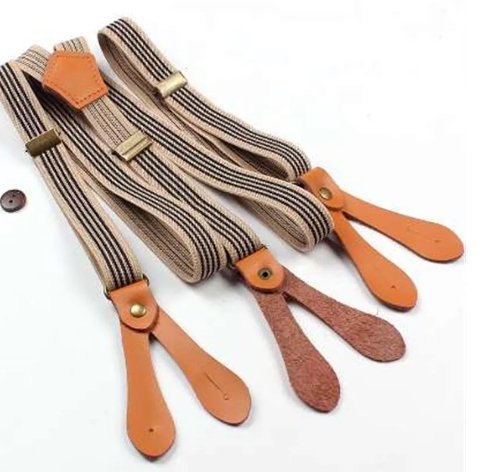 Tirantes de rayas Unisex a la moda - Quierox - Tienda Online