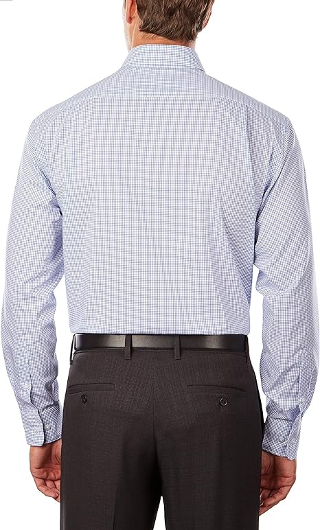 Tommy Hilfiger - Camisa de vestir para hombre, ajuste regular, no necesita planchado, a cuadros - Quierox - Tienda Online