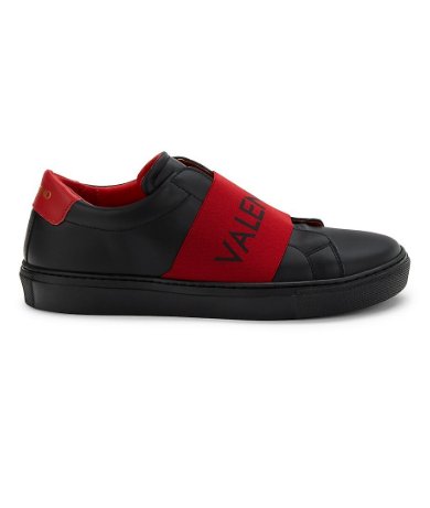 Valentino Zapatillas de hombre negras y rojas - Quierox - Tienda Online