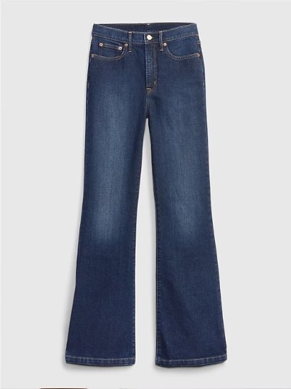 Vaqueros acampanados de tiro alto - Quierox - Tienda Online