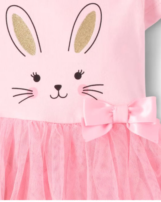 Vestido Tipo Body Con Tutú De Conejita Para Bebé - Quierox - Tienda Online