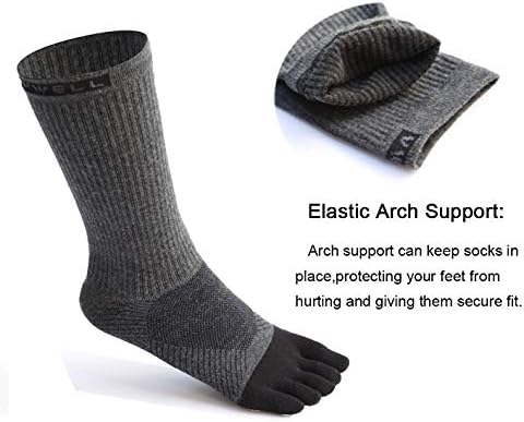 VWELL Calcetines para dedos de los pies, deportivos de algodón, 3 pares - Quierox - Tienda Online