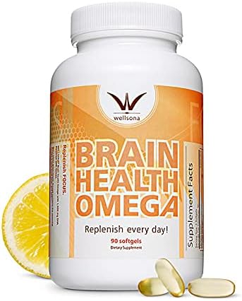 WELLSONA Brain Health Omega - 90 Softgels - Quierox - Tienda Online