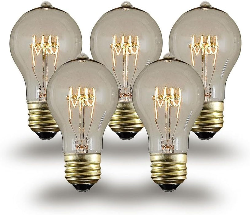 West Elm LED A19 Nostálgico Edison Loop Filamento Bombilla 2100K Transparente - Quierox - Tienda Online