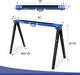 WORKPRO Sawhorse plegable portátil, capacidad de peso de 1000 libras - Quierox - Tienda Online