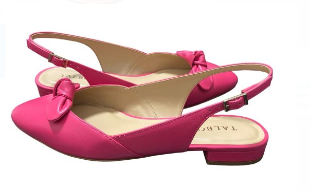 ZAPATOS PLANOS CON TIRA TRASERA DE NAPA Y LAZO EDISON - Quierox - Tienda Online