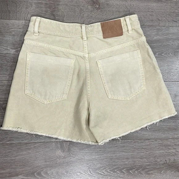 Zara Pantalones cortos vaqueros de mezclilla sin costuras - Quierox - Tienda Online