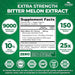 Zazzee Extra Strength Bitter Melon 25:1 Extract, - Quierox - Tienda Online